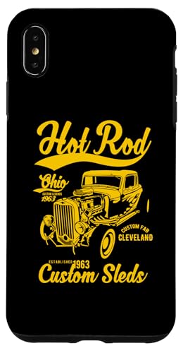 Hotrod Cleveland Ohio Automotive Nostalgie Design Hülle für iPhone XS Max Hotrod Cleveland Ohio Automotive Nostalgie Design Hülle für iPhone XS Max von Classic Cleveland Hotrod Car Designs and Souvenirs