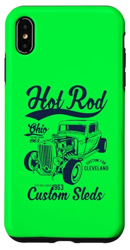 Hotrod Cleveland Ohio Automotive Nostalgie Design Hülle für iPhone XS Max Hotrod Cleveland Ohio Automotive Nostalgie Design Hülle für iPhone XS Max von Classic Cleveland Hotrod Car Designs and Souvenirs