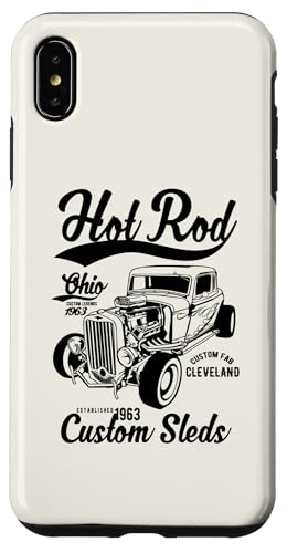 Hotrod Cleveland Ohio Automotive Nostalgie Design Hülle für iPhone XS Max Hotrod Cleveland Ohio Automotive Nostalgie Design Hülle für iPhone XS Max von Classic Cleveland Hotrod Car Designs and Souvenirs