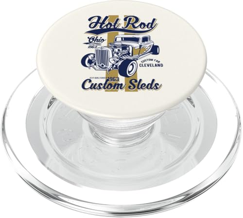 Hotrod Cleveland Ohio Automotive Nostalgie Design PopSockets PopGrip für MagSafe Hotrod Cleveland Ohio Automotive Nostalgie Design PopSockets PopGrip für MagSafe von Classic Cleveland Hotrod Car Designs and Souvenirs