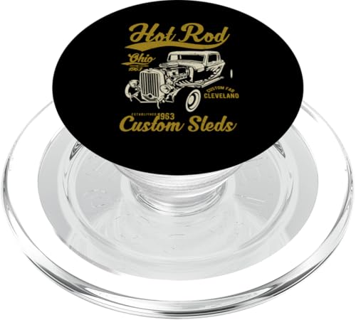 Hotrod Cleveland Ohio Automotive Nostalgie Design PopSockets PopGrip für MagSafe Hotrod Cleveland Ohio Automotive Nostalgie Design PopSockets PopGrip für MagSafe von Classic Cleveland Hotrod Car Designs and Souvenirs