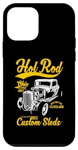 Hotrod Cleveland Ohio Automotive Nostalgie Distressed Design Hülle für iPhone 12 mini Hotrod Cleveland Ohio Automotive Nostalgie Distressed Design Hülle für iPhone 12 mini von Classic Cleveland Hotrod Car Designs and Souvenirs