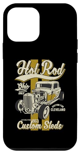 Hotrod Cleveland Ohio Automotive Nostalgie Distressed Design Hülle für iPhone 12 mini Hotrod Cleveland Ohio Automotive Nostalgie Distressed Design Hülle für iPhone 12 mini von Classic Cleveland Hotrod Car Designs and Souvenirs