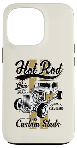 Hotrod Cleveland Ohio Automotive Nostalgie Distressed Design Hülle für iPhone 13 Pro Hotrod Cleveland Ohio Automotive Nostalgie Distressed Design Hülle für iPhone 13 Pro von Classic Cleveland Hotrod Car Designs and Souvenirs