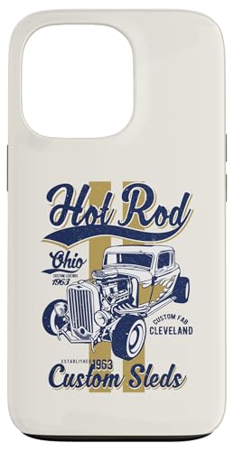 Hotrod Cleveland Ohio Automotive Nostalgie Distressed Design Hülle für iPhone 13 Pro Hotrod Cleveland Ohio Automotive Nostalgie Distressed Design Hülle für iPhone 13 Pro von Classic Cleveland Hotrod Car Designs and Souvenirs