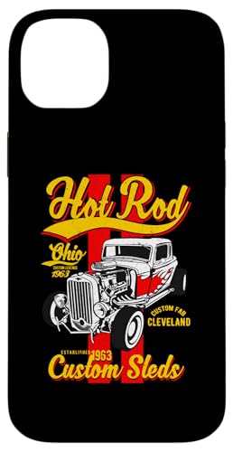 Hotrod Cleveland Ohio Automotive Nostalgie Distressed Design Hülle für iPhone 14 Plus Hotrod Cleveland Ohio Automotive Nostalgie Distressed Design Hülle für iPhone 14 Plus von Classic Cleveland Hotrod Car Designs and Souvenirs