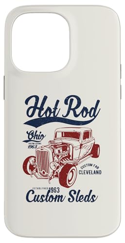 Hotrod Cleveland Ohio Automotive Nostalgie Distressed Design Hülle für iPhone 14 Pro Max Hotrod Cleveland Ohio Automotive Nostalgie Distressed Design Hülle für iPhone 14 Pro Max von Classic Cleveland Hotrod Car Designs and Souvenirs