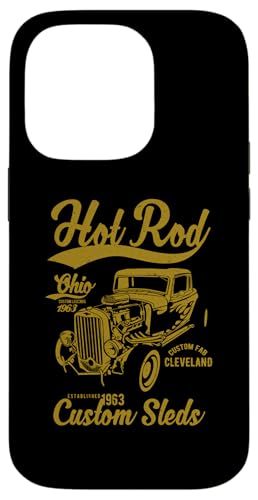 Hotrod Cleveland Ohio Automotive Nostalgie Distressed Design Hülle für iPhone 14 Pro Hotrod Cleveland Ohio Automotive Nostalgie Distressed Design Hülle für iPhone 14 Pro von Classic Cleveland Hotrod Car Designs and Souvenirs