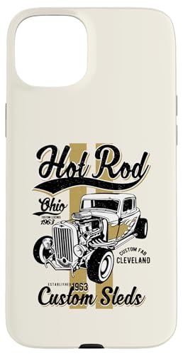Hotrod Cleveland Ohio Automotive Nostalgie Distressed Design Hülle für iPhone 15 Plus Hotrod Cleveland Ohio Automotive Nostalgie Distressed Design Hülle für iPhone 15 Plus von Classic Cleveland Hotrod Car Designs and Souvenirs