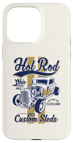 Hotrod Cleveland Ohio Automotive Nostalgie Distressed Design Hülle für iPhone 15 Pro Max Hotrod Cleveland Ohio Automotive Nostalgie Distressed Design Hülle für iPhone 15 Pro Max von Classic Cleveland Hotrod Car Designs and Souvenirs