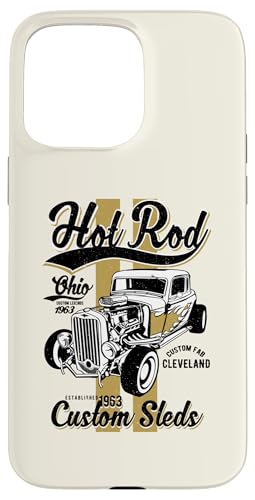 Hotrod Cleveland Ohio Automotive Nostalgie Distressed Design Hülle für iPhone 15 Pro Max Hotrod Cleveland Ohio Automotive Nostalgie Distressed Design Hülle für iPhone 15 Pro Max von Classic Cleveland Hotrod Car Designs and Souvenirs