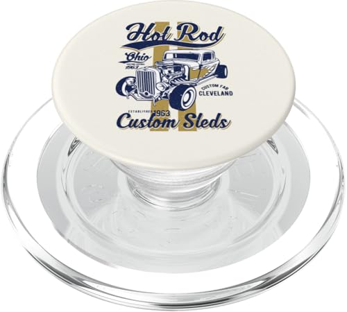 Hotrod Cleveland Ohio Automotive Nostalgie Distressed Design PopSockets PopGrip für MagSafe Hotrod Cleveland Ohio Automotive Nostalgie Distressed Design PopSockets PopGrip für MagSafe von Classic Cleveland Hotrod Car Designs and Souvenirs