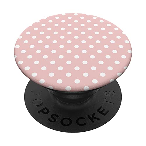 Weiße Punkte auf rosa gepunktetem Muster #410 PopSockets mit austauschbarem PopGrip Weiße Punkte auf rosa gepunktetem Muster #410 PopSockets mit austauschbarem PopGrip von Classic Dotted Pattern Polka Dots Design