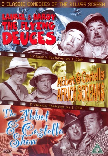 3 Classic Comedies Of The Silver Screen - The Flying Deuces / Africa Screams / Abbot And Costello Show [DVD] [UK Import] von Classic Entertainment