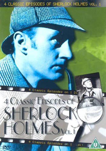 Sherlock Holmes - 4 Classic Episodes - Vol. 1 - The Case Of The Night Train Riddle / Case Of Lady Beryl / Mother Hubbart Case / Case Of The Gravestone Inscription [DVD] von Classic Entertainment
