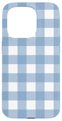 Blaue Decke, weißes kariertes Karomuster, für Mädchen, Preppy, Vintage-Stil Hülle für iPhone 15 Pro Blaue Decke, weißes kariertes Karomuster, für Mädchen, Preppy, Vintage-Stil Hülle für iPhone 15 Pro von Classic Gingham Plaid Chic