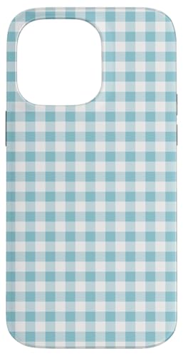 Blaues Gingham-Karo, ästhetisch, Mädchen, adrett, Vintage, niedlich, Boho Hülle für iPhone 14 Pro Max Blaues Gingham-Karo, ästhetisch, Mädchen, adrett, Vintage, niedlich, Boho Hülle für iPhone 14 Pro Max von Classic Gingham Plaid Chic
