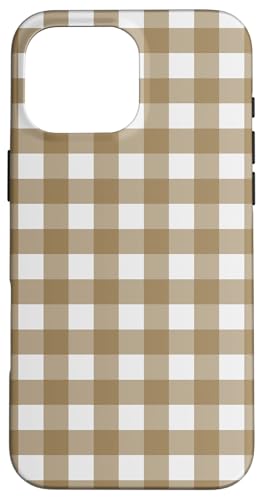 Chamoisee Gingham Plaid Aesthetic Girly Adrett Vintage Cute Hülle für iPhone 16 Pro Max Chamoisee Gingham Plaid Aesthetic Girly Adrett Vintage Cute Hülle für iPhone 16 Pro Max von Classic Gingham Plaid Chic
