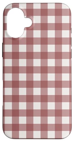 Copper Rose Gingham Plaid Aesthetic Girly Adrett Vintage Hülle für iPhone 16 Plus Copper Rose Gingham Plaid Aesthetic Girly Adrett Vintage Hülle für iPhone 16 Plus von Classic Gingham Plaid Chic