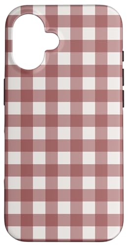 Copper Rose Gingham Plaid Aesthetic Girly Adrett Vintage Hülle für iPhone 16 Copper Rose Gingham Plaid Aesthetic Girly Adrett Vintage Hülle für iPhone 16 von Classic Gingham Plaid Chic
