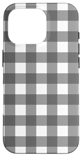 Dunkelgraues Gingham-Karo, ästhetisch, Mädchen, adrett, Vintage, niedlich Hülle für iPhone 16 Pro Dunkelgraues Gingham-Karo, ästhetisch, Mädchen, adrett, Vintage, niedlich Hülle für iPhone 16 Pro von Classic Gingham Plaid Chic