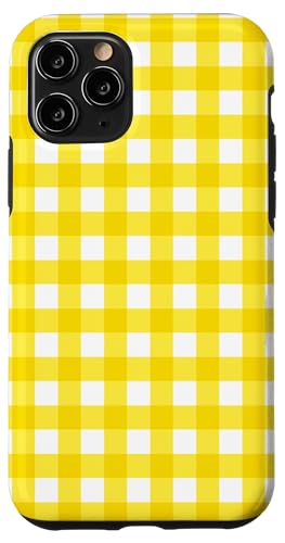 Gelbes Gingham-Karo, ästhetisch, Mädchen, adrett, Vintage, niedlich Hülle für iPhone 11 Pro Gelbes Gingham-Karo, ästhetisch, Mädchen, adrett, Vintage, niedlich Hülle für iPhone 11 Pro von Classic Gingham Plaid Chic