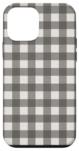 Graues Gingham-Karo, ästhetisch, Mädchen, adrett, Vintage, niedlich Hülle für iPhone 12 mini Graues Gingham-Karo, ästhetisch, Mädchen, adrett, Vintage, niedlich Hülle für iPhone 12 mini von Classic Gingham Plaid Chic