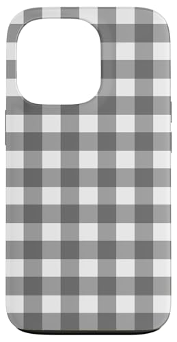 Graues Gingham-Karo, ästhetisch, Mädchen, adrett, Vintage, niedlich Hülle für iPhone 13 Pro Graues Gingham-Karo, ästhetisch, Mädchen, adrett, Vintage, niedlich Hülle für iPhone 13 Pro von Classic Gingham Plaid Chic