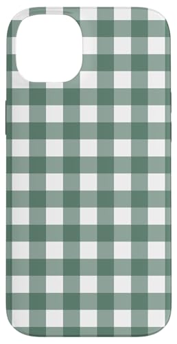 Grünes Gingham-Karo, ästhetisch, Mädchen, adrett, Vintage, niedlich Hülle für iPhone 14 Plus Grünes Gingham-Karo, ästhetisch, Mädchen, adrett, Vintage, niedlich Hülle für iPhone 14 Plus von Classic Gingham Plaid Chic