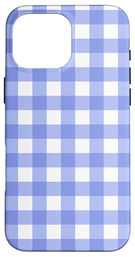 Hellblaues Gingham-Karo, ästhetisch, Mädchen, adrett, Vintage, niedlich Hülle für iPhone 16 Pro Max Hellblaues Gingham-Karo, ästhetisch, Mädchen, adrett, Vintage, niedlich Hülle für iPhone 16 Pro Max von Classic Gingham Plaid Chic