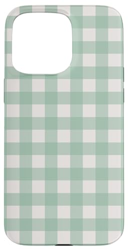Hellgrün Beige Gingham Plaid Ästhetisch Adrett Vintage Hülle für iPhone 15 Pro Max Hellgrün Beige Gingham Plaid Ästhetisch Adrett Vintage Hülle für iPhone 15 Pro Max von Classic Gingham Plaid Chic