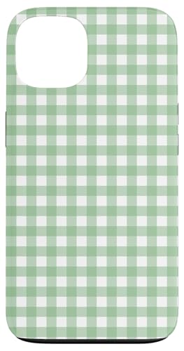 Hellgrünes Gingham-Karo, ästhetisch, Mädchen, adrett, Vintage Hülle für iPhone 13 Hellgrünes Gingham-Karo, ästhetisch, Mädchen, adrett, Vintage Hülle für iPhone 13 von Classic Gingham Plaid Chic