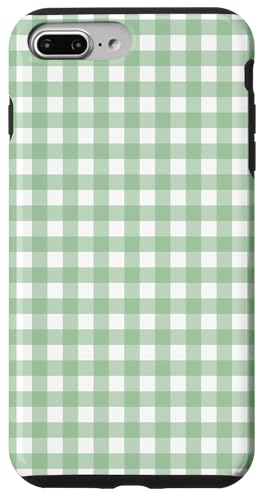 Hellgrünes Gingham-Karo, ästhetisch, Mädchen, adrett, Vintage Hülle für iPhone 7 Plus/8 Plus Hellgrünes Gingham-Karo, ästhetisch, Mädchen, adrett, Vintage Hülle für iPhone 7 Plus/8 Plus von Classic Gingham Plaid Chic