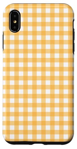 Hellorange Gingham Plaid Ästhetisch Girly Adrett Vintage Hülle für iPhone XS Max Hellorange Gingham Plaid Ästhetisch Girly Adrett Vintage Hülle für iPhone XS Max von Classic Gingham Plaid Chic