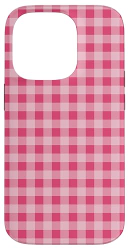 Hot Pink Gingham Plaid Aesthetic Girly Adrett Vintage Cute Hülle für iPhone 14 Pro Hot Pink Gingham Plaid Aesthetic Girly Adrett Vintage Cute Hülle für iPhone 14 Pro von Classic Gingham Plaid Chic