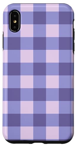 Lila Pink Gingham Plaid Ästhetisch Girly Adrett Vintage Hülle für iPhone XS Max Lila Pink Gingham Plaid Ästhetisch Girly Adrett Vintage Hülle für iPhone XS Max von Classic Gingham Plaid Chic