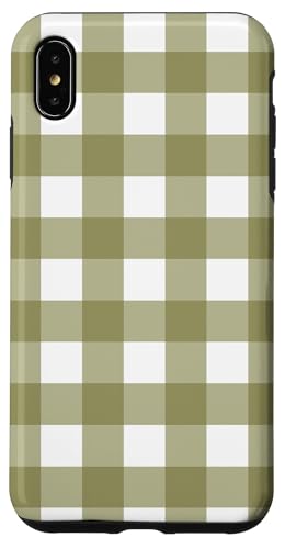 Olivgrün Gingham Plaid Ästhetisch Girly Adrett Vintage Hülle für iPhone XS Max Olivgrün Gingham Plaid Ästhetisch Girly Adrett Vintage Hülle für iPhone XS Max von Classic Gingham Plaid Chic