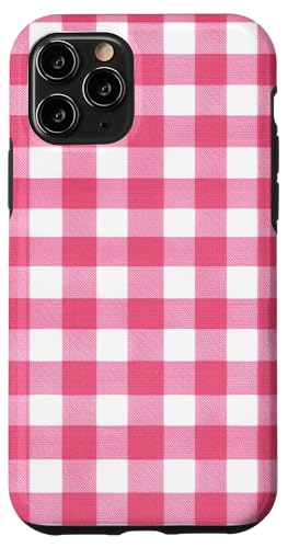 Pink White Gingham Plaid Ästhetisch Girly Adrett Vintage Cute Hülle für iPhone 11 Pro Pink White Gingham Plaid Ästhetisch Girly Adrett Vintage Cute Hülle für iPhone 11 Pro von Classic Gingham Plaid Chic