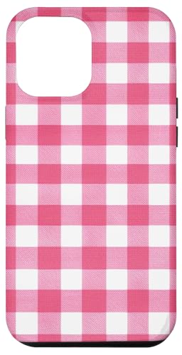 Pink White Gingham Plaid Ästhetisch Girly Adrett Vintage Cute Hülle für iPhone 12 Pro Max Pink White Gingham Plaid Ästhetisch Girly Adrett Vintage Cute Hülle für iPhone 12 Pro Max von Classic Gingham Plaid Chic