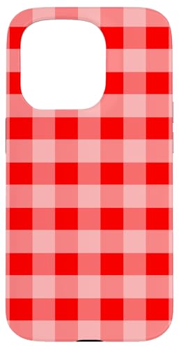 Red Gingham Plaid Aesthetic Girly Adrett Vintage Cute Hülle für iPhone 15 Pro Red Gingham Plaid Aesthetic Girly Adrett Vintage Cute Hülle für iPhone 15 Pro von Classic Gingham Plaid Chic