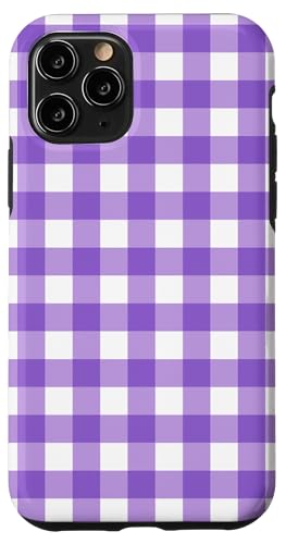 Violet Gingham Plaid Aesthetic Girly Adrett Vintage Cute Hülle für iPhone 11 Pro Violet Gingham Plaid Aesthetic Girly Adrett Vintage Cute Hülle für iPhone 11 Pro von Classic Gingham Plaid Chic