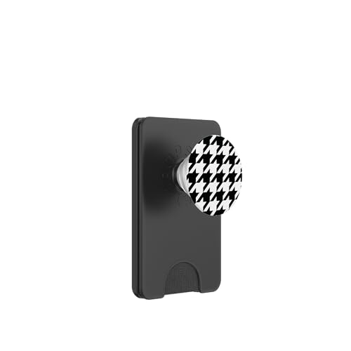 Klassisch, Schwarz, Hahnentrittmuster, Hahnentrittmuster PopSockets PopWallet für MagSafe Klassisch, Schwarz, Hahnentrittmuster, Hahnentrittmuster PopSockets PopWallet für MagSafe von Classic Houndstooth Designs