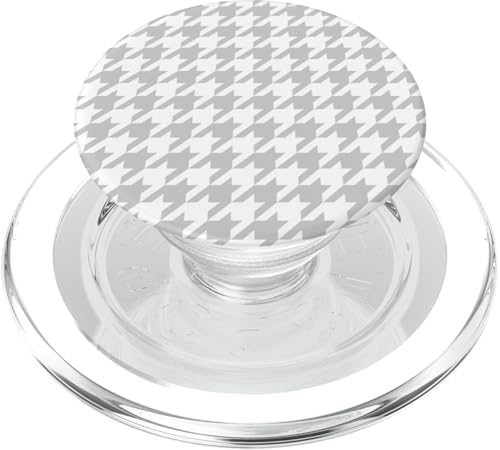 Klassisches Grau, Hahnentritt-Muster, Hahnentrittmuster PopSockets PopGrip für MagSafe Klassisches Grau, Hahnentritt-Muster, Hahnentrittmuster PopSockets PopGrip für MagSafe von Classic Houndstooth Designs