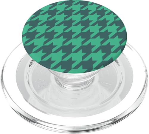 Klassisches Grün, Hahnentrittmuster, Hahnentrittmuster PopSockets PopGrip für MagSafe Klassisches Grün, Hahnentrittmuster, Hahnentrittmuster PopSockets PopGrip für MagSafe von Classic Houndstooth Designs