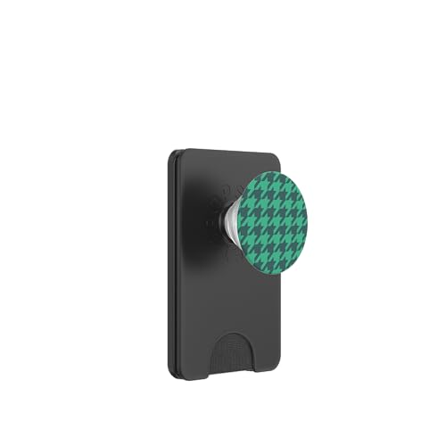 Klassisches Grün, Hahnentrittmuster, Hahnentrittmuster PopSockets PopWallet für MagSafe Klassisches Grün, Hahnentrittmuster, Hahnentrittmuster PopSockets PopWallet für MagSafe von Classic Houndstooth Designs