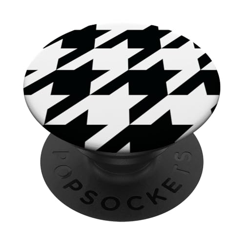 Klassisches Hahnentritt-Muster, Hahnentrittmuster PopSockets Klebender PopGrip Klassisches Hahnentritt-Muster, Hahnentrittmuster PopSockets Klebender PopGrip von Classic Houndstooth Designs