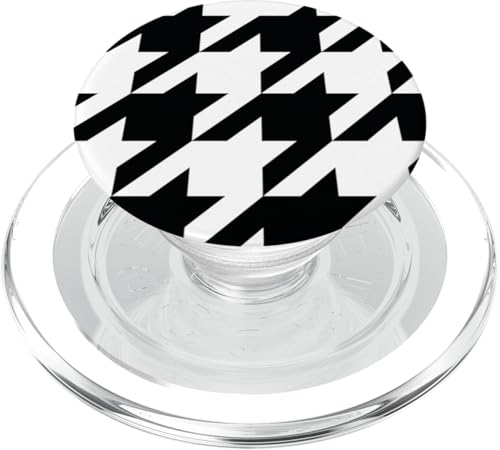 Klassisches Hahnentritt-Muster, Hahnentrittmuster PopSockets PopGrip für MagSafe Klassisches Hahnentritt-Muster, Hahnentrittmuster PopSockets PopGrip für MagSafe von Classic Houndstooth Designs