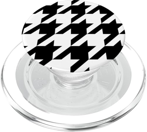 Zeitloses Hahnentrittmuster, Hahnentrittmuster PopSockets PopGrip für MagSafe Zeitloses Hahnentrittmuster, Hahnentrittmuster PopSockets PopGrip für MagSafe von Classic Houndstooth Designs
