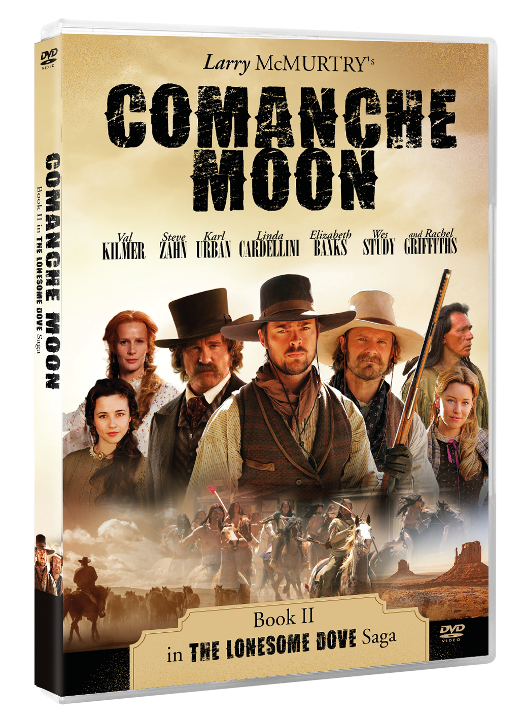 Comanche Moon - DVD - Lonesome Dove saga Comanche Moon - DVD - Lonesome Dove saga von Classic Movies