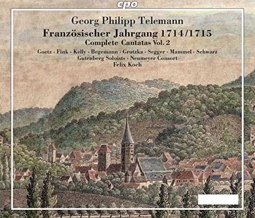 Sämtliche Kantaten Französischer Jahrgang Vol.2 von Cpo Records